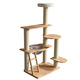 Madera sólida Gat Cat Crawler Integrated Cat Nest Platform de salto Tablero Four Seasons Universal Space Space Capsule Pet Suministies 9221 Capsule de espacio de madera sólida Catterio de gato