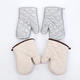 UOSO value thickened cotton microwave oven gloves anti-slip anti-scalding high temperature insulation gloves oven baking anti-scalding gloves 1 thickened cotton