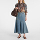 Zimmermann Damen Halcyon Lyon Leder Eimer Bag P01021814 Brown Uniform Code
