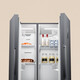 Xiaomi (MI) Mijia Refrigerator 530L double-opening two-door household refrigerator with large capacity, dual frequency conversion level 1, air-cooled, frost-free, silver ion antibacterial and odorless BCD-530WKMP Mijia Refrigerator 530L antibacterial and odorless