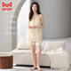 Cat man (MiiOW) pajamas for women in summer modal cotton silk vest sexy suspender two-piece suit chest pad summer thin home clothing LYH-12108 M