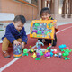 Pflanze vs. Zombie-Spielzeug Full Gift Box Kindergesetz Jungen Ejektable Puppenabbildung Modell 2 686-224 Erbsen Pneumatische Kanonendunder Dragon Gras Zombie 6-teilige Set