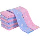 Hush Youpin gauze diaper pad baby wetproof diaper pad baby diaper waterproof pad can wash both sides Danny powder 30*45 (2 pieces) + 50*70 (1 piece)