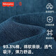费雪孕妇牛仔裤2025春秋新款外穿大码无托腹不勒肚子休闲直筒裤 蓝灰L