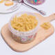 Baja de recién llegada de Yonghuan Round Microonda REFRISTA BOWL REFRIGADOR Caja de almacenamiento de almacenamiento de frutas Amarillo de tres paquetes 250m 1396