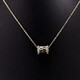 
Necklaces are simple and light luxury spring and summer fashion sense zircon necklace decoration girlfriend best friend gifts are sold FFC1049BR1