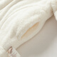 DAVE&BELLA baby girl's onesie 2025 autumn and winter new antibacterial newborn romper baby outing children's pajamas off-white ready stock 80cm (recommended height 73-80cm)
