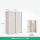 Quanyou Home Wardrobe Bedroom Sliding Door Modern Simple Furniture Small Apartment Clothes Storage Cabinet Sliding Door Wardrobe