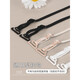 
Tan Beiman underwear thin shoulder straps replace transparent underwear invisible removable exposed bra with halter neck non-slip and mark-free accessories Underwear thin shoulder straps 5mm [skin + black + white] 3 pairs of non-slip and comfortable, sexy and versatile, skin-friendly and trace-free