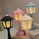 Photo Ambience Light Mini Street Light Simulation LED Electronic Night Light Pendant Festival Outdoor Scene Atmosphere Decorative Light Diamond Color Table Lamp Random Color Pack