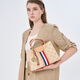GUSKI French brand women's bag 2025 new bucket bag printed one-shoulder crossbody handbag tote bag Valentine's day birthday gift girl brown [Brown] Send your girlfriend to your wife to your mother to your girlfriend