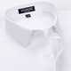 Yageor flagship official store short-sleeved shirt men's iron-free business casual professional versatile formal dress striped solid white shirt comfortable small purple stripes (DX6624) 45 (suitable for 190-210Jin [Jin equals 0.5 kg])