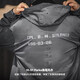 马登工装 美式复古M51连帽派克服鱼尾风衣中长款大衣宽松外套男春季 蓝灰色 M