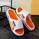 JCZS Marca alemana Seiko Old People's Anti-Slip Anti-Fall Bathing Bathing para ancianos y la casa antideslizante de interior para ancianos. Naranja blanca [secado rápido más anti-slip] 36-37
