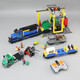 City Series 60052 Frachtzug Fernbedienungsversion Kinderversammlung Chinesische Bausteine ​​Zugspielzeug 02008 Güterzug Fernbedienungsversion Version