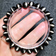 
DL 1998 Fat Donglai Quality Obsidian Bracelet Collection Level Tianlan Silver Obsidian Men and Women Balloons Cat's Eye Crystal 12187 12mm Silver Obsidian