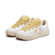 Champion champion atomic shoes canvas shoes women couple casual upper bread couple board shoes men sports shoes trendy brand light yellow 38 (235mm)