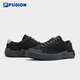 FILA FUSION Fila Fashion Brand POP Canvas Shoes Men's Shoes 2025 Autumn Stitching Fashion Board Shoes