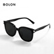 Bolon Tyrannosaurus Glasses Солнцезащитные очки мужчины Wang Hedi те же самые черные солнцезащитные очки для защиты от солнца и ультрафиолетовые лучи BL3111 C10-Gray/Gloss Black Polarized