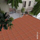 
Outdoor courtyard floor tiles 600 antique tiles villa garden sun terrace burning surface anti-slip anti-freeze ceramic tiles red sesame stone 12611 600*600