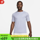 耐克（NIKE）男款运动T恤上衣吸湿排汗速干网眼透气轻质时尚DV9734 white/black/black/black L