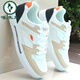 Woodpecker brand men's shoes for spring and autumn 2025 new leather white shoes for men's trendy versatile sports casual shoes 9910 white and gray flagship model 39