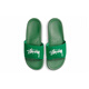 Nike Stussyxbenassislis Exterior de suela gruesa, zapatillas de ajuste cómodas para hombres y mujeres, verde 38.5