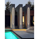 OPUYUANXING LUCTURES MUR SURDOOR MINIMAUX MINIMAUX EXTÉRIEUR LONGE LONGE LETURE LUMBRE VILLA DORTE DE PORTE MUR MURME COURNE COLONNE COLONNE MURS LAVIEN 003Z 9227- [Modèle d'atterrissage] 9227-120CM-NEUTRALE