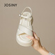Zhuosini semelle douce Sandales Sandales Chaussures pour femmes confortables à porter à l'extérieur 2025 Nouvelle-une longueur d'une longueur de courroie de la courroie de la courroie