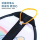 Zhizhou outdoor little boy and girl ejecting kite children's toys holding outdoor elastic rubber band flying kite square frisbee ejecting kite [Astronaut plus a rubber band model]