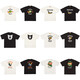 海迪洛日系蛇年human made爱心短袖T-shirt林俊杰男女情侣T恤春夏季 3937白色 S