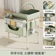 Mesa de pañales tong xien mesa de cuidado del bebé mesa de cambio de pañal para bebé recién nacido bebé bebé bañera masaje touch mesa táctil plegable edición exclusiva verde
