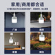 Jinggong plug socket chandelier switch extension cord hanging LED energy-saving lamp with wire plug integrated lamp E27 screw mouth 40W white light 4 meters wire