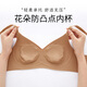 Chinami Soft Support Anti-Convex Point Komfortable drahtlose Unterwäsche für Leicht- und Leichte Anti-Exposition BH Sunset Coke M (75AB)