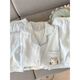 
Arctic velvet helloKitty pajamas for women in summer pure cotton gauze short-sleeved three-piece set cute girl spring and autumn home clothes Yunduo Cotton-J9901# Paradise Puppy Three-piece Set M [Suggestion 75-100Jin [Jin equals 0.5 kg]]