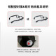 雷朋（RayBan）太阳镜男女款出行防晒户外运动骑行墨镜0RB3897礼物 尺寸136 001/13金色镜框渐变棕色镜片