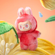 Motherland version - LaBuBu Macaron sitting on the party rubber-encapsulated face blind box front high-energy imitation 3.0 generation new 3.0 front high-energy series hidden version [ID]
