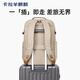 卡拉羊麒麟商务笔记本电脑双肩背包大号CS5228 27L 钢琴黑