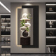 
The yam stone is running LED light luxury entrance entrance hall decoration painting corridor hanging painting mural high-end sense C9928 stone is running vertical version 120x240 cm (large 96x240 + small 90x2 voice-controlled model (voice-controlled direct plug style + default warm color light, need to contact customer service double layer superimposed U essence