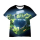 Bestimmte kirschartige 3D-gedruckte T-Shirt-Kurzärmer-grenzüberschreitende Kinderkleidung Cartoon gedrucktes Casual Tops Aktivitätsmodell 1105 xxs Kindercode 120
