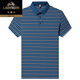 Classic car high-end mulberry silk short-sleeved T-shirt for men's summer lapel middle-aged and elderly people plus fat plus big dad's ice-wearing. Silk polo shirt 9906 white 5XL 195 [recommended 210Jin [Jin equals 0.5 kg]-230Jin [Jin equals 0.5 kg]]