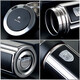 
Sibao thermos cup Ark 1278 car 304 stainless steel water cup men and women tea separation water cup Ark Ark c1-350ml black