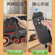 
Remote control retro steam train simulation high-speed rail parking lot children's electric track toy nostalgic model gift Steam train 08+light carriage+12 telephone poles Remote control board