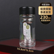 希诺（HEENOOR）松道双层玻璃杯男女士时尚新款水晶杯茶杯子商务办公便携车载 诗特意(1585)蓝 200ml 款式及容量可点上面小图参考