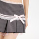 
College style pleated skirt and skirt for women in summer 2025 new high-waisted slim mini skirt with hips T693 M
