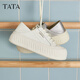 Tata Casual Dicke Sohle Schuhe Frauenschuhe 2025 Sommer CT701BM5 Weiß 38