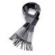 Écharpe en laine 100% pure 100% pure pour hommes et femmes écharpe de style britannique d'automne et d'hiver pour hommes et glands à deux côtés polyvalents. Couleur de café [emballage du sac cadeau] One Taille (30 cm * 180 cm)