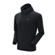 Kailas Sport Outdoor Mountain Climbing Brand Logo Atmungsaktives warmes winddichtes Kapuzen mit halb offener Brust Fleece Jacke Xuanqing Black M.