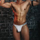 Herren Sport Fitness Unterwäsche Bikini-Stil sexy Tanga modal Hüfte Heben enge Persönlichkeitshorts rosa m
