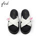 FED one-slip thick-soled sandals for summer new women's shoes simple non-slip sponge cake-soled sandals R0512-YA693
